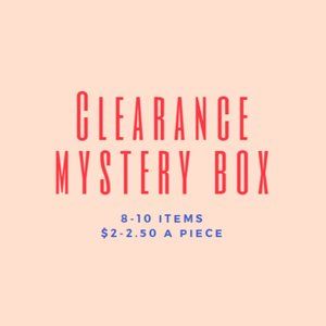 MYSTERY BOX - Clearance Sale! 8-10 pieces